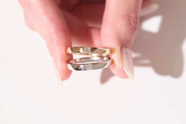 バッキンガム 3MM男性用結婚指輪