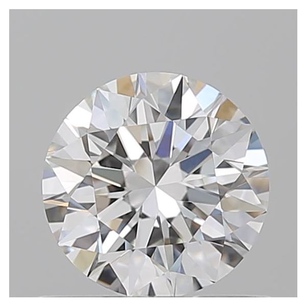 ROUND 0.72 F VVS2 EX-EX-EX - 100567209141 GIA Diamond