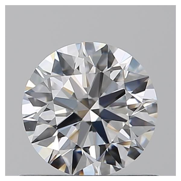 ROUND 0.71 F VVS2 EX-EX-EX - 100571601786 GIA Diamond