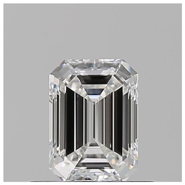 EMERALD 0.5 F VVS2 --EX-VG - 100744563051 GIA Diamond