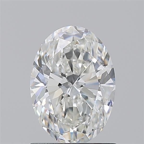 OVAL 1.1 H VVS1 --EX-EX - 100744564659 GIA Diamond