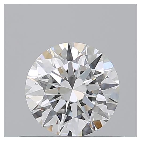 ROUND 0.52 F VVS2 EX-EX-EX - 100744565263 GIA Diamond