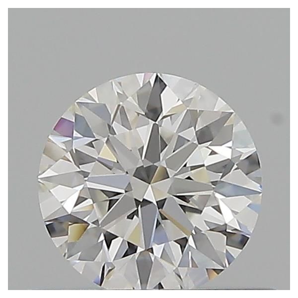 ROUND 0.51 F VVS1 EX-EX-EX - 100744565522 GIA Diamond