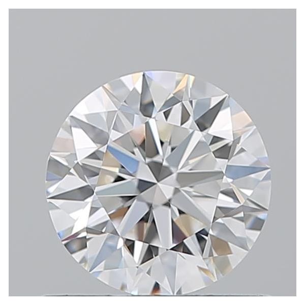 ROUND 0.74 F VVS2 EX-EX-EX - 100744565553 GIA Diamond