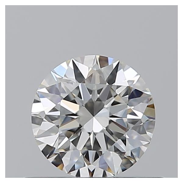 ROUND 0.52 H VVS2 EX-EX-EX - 100744565563 GIA Diamond