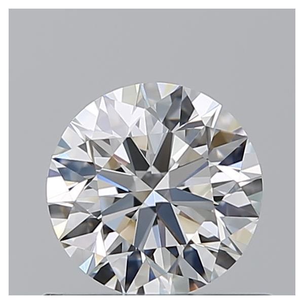 ROUND 0.6 F VVS2 EX-EX-EX - 100744566063 GIA Diamond