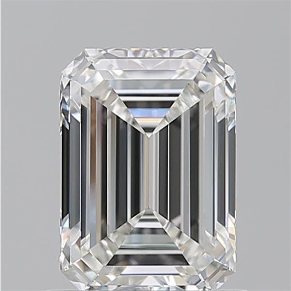 EMERALD 1.1 H VVS1 --EX-EX - 100744566444 GIA Diamond