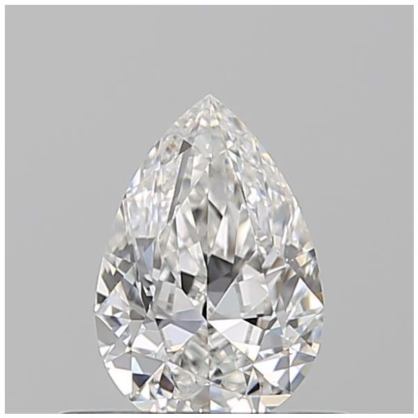 PEAR 0.5 E VVS1 --VG-VG - 100752417252 GIA Diamond