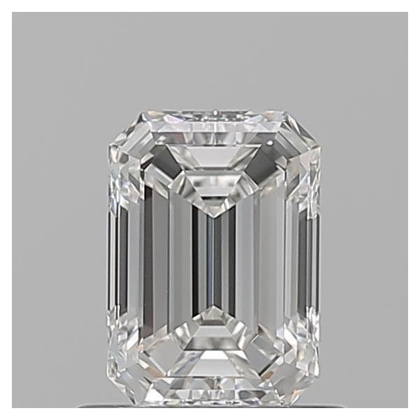 EMERALD 0.81 H VVS1 --EX-EX - 100753026198 GIA Diamond