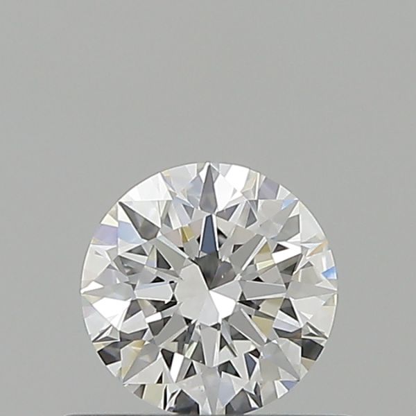 ROUND 0.53 F VVS2 EX-EX-EX - 100753257109 GIA Diamond