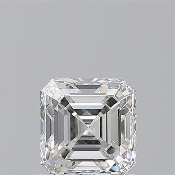 ASSCHER 0.91 G VVS2 --EX-EX - 100753457732 GIA Diamond