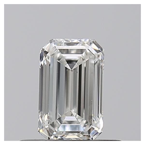EMERALD 0.53 G VS2 --VG-EX - 100755010851 GIA Diamond