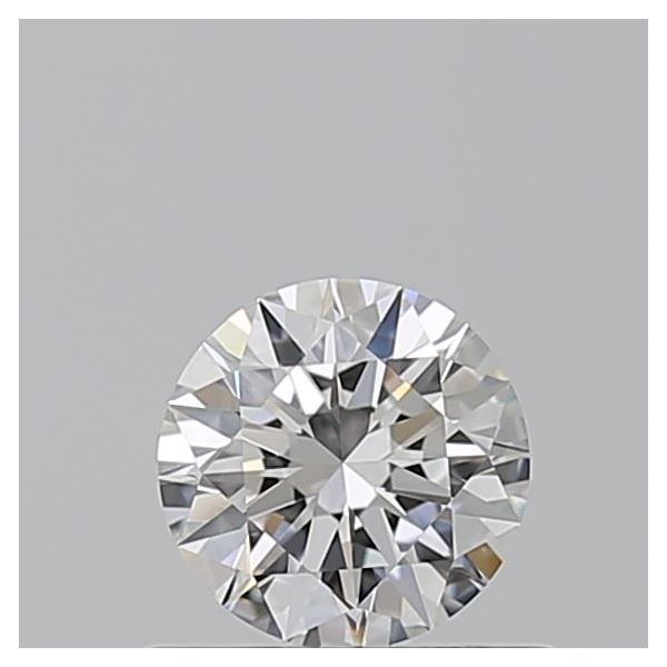 ROUND 0.52 F VVS2 EX-EX-EX - 100756361101 GIA Diamond