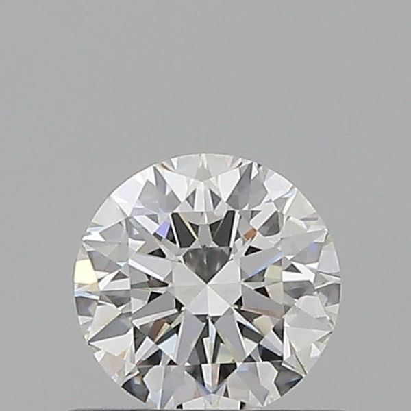 ROUND 0.5 F VVS1 EX-EX-EX - 100756762023 GIA Diamond