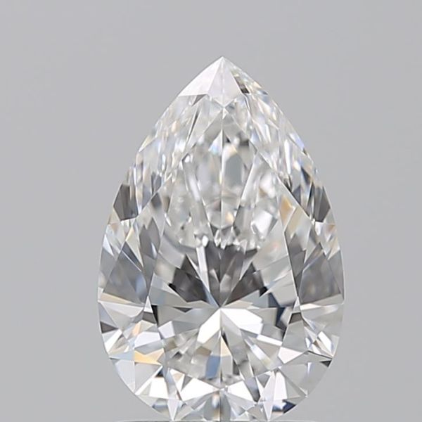 PEAR 1.59 E VVS2 --EX-EX - 100757065382 GIA Diamond