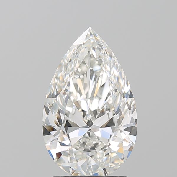 PEAR 2.25 H IF --EX-EX - 100757080186 GIA Diamond