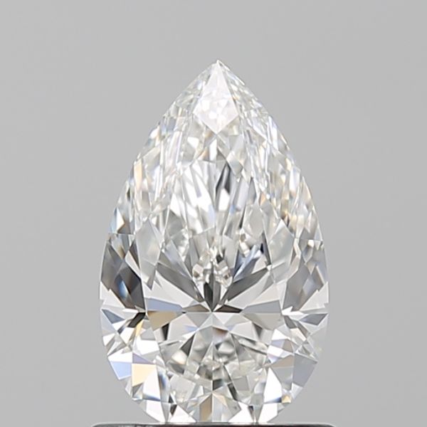 PEAR 1.02 F VVS1 --EX-EX - 100757240557 GIA Diamond