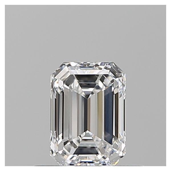 EMERALD 0.55 E VVS1 --EX-VG - 100757256345 GIA Diamond