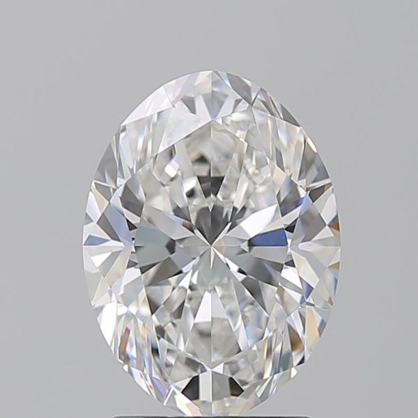 OVAL 2.5 F VVS2 --EX-EX - 100757552995 GIA Diamond