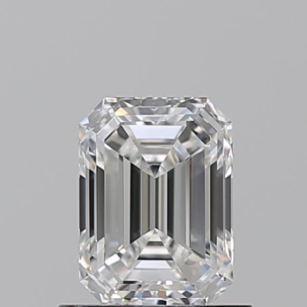 EMERALD 0.9 F VVS1 --VG-EX - 100757561809 GIA Diamond