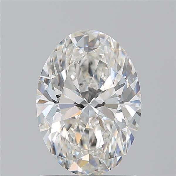 OVAL 1.51 H VS2 --EX-EX - 100757562330 GIA Diamond