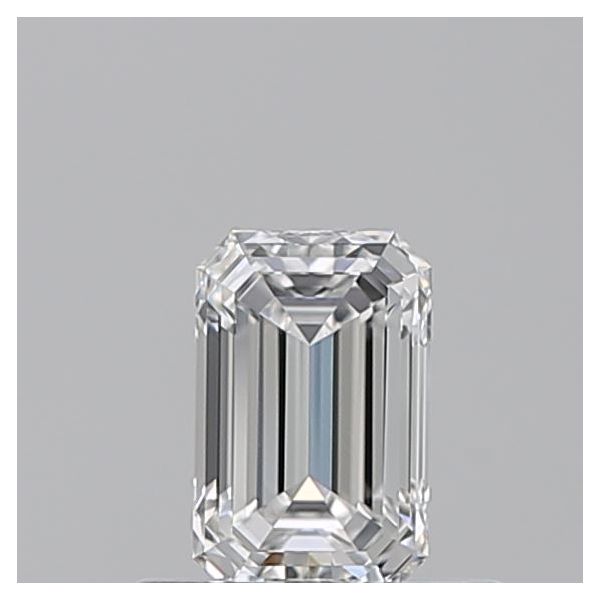 EMERALD 0.5 E VVS1 --VG-EX - 100757579195 GIA Diamond