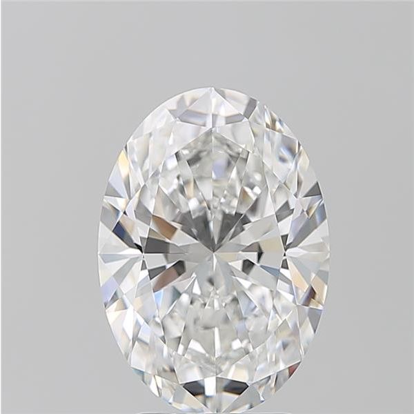 OVAL 3.01 E VVS2 --EX-EX - 100757590583 GIA Diamond