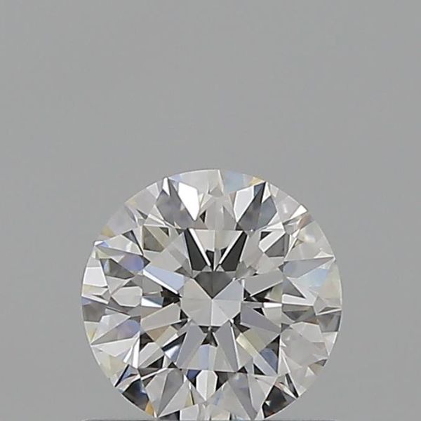 ROUND 0.61 F VVS2 EX-EX-EX - 100757627715 GIA Diamond