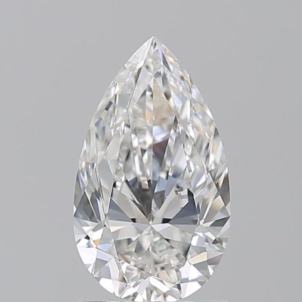 PEAR 1.5 E VVS1 --EX-EX - 100757684282 GIA Diamond