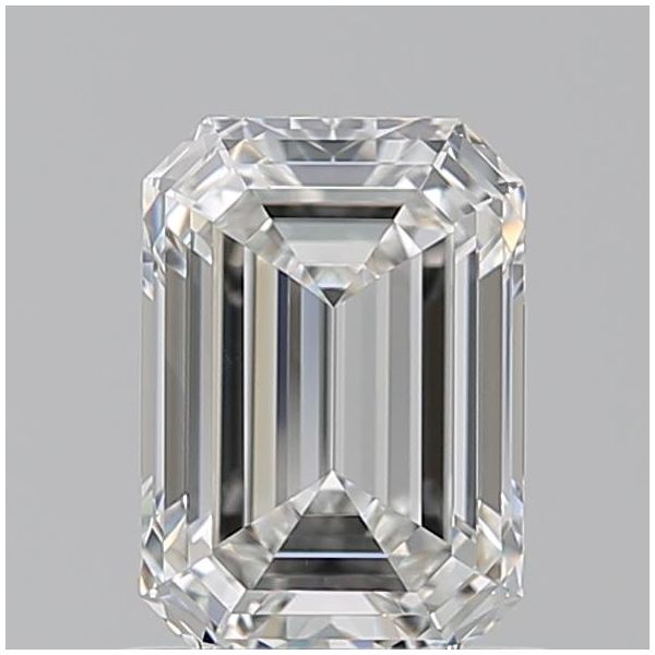 EMERALD 1.01 F VVS2 --EX-EX - 100757727892 GIA Diamond