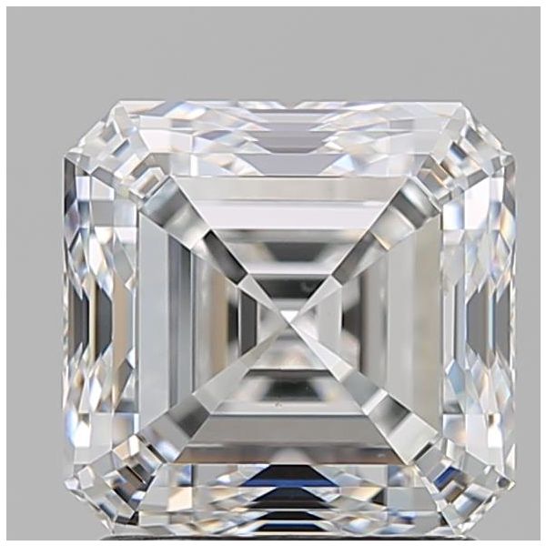 ASSCHER 2.02 E VS1 --EX-EX - 100757742447 GIA Diamond