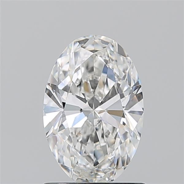 OVAL 1.01 F VVS2 --EX-EX - 100757765053 GIA Diamond