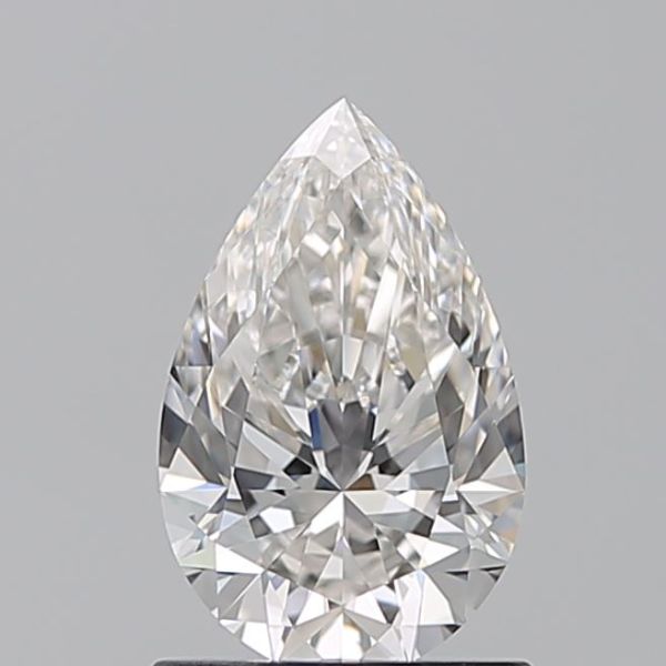 PEAR 1.01 G VVS1 --EX-EX - 100757778410 GIA Diamond