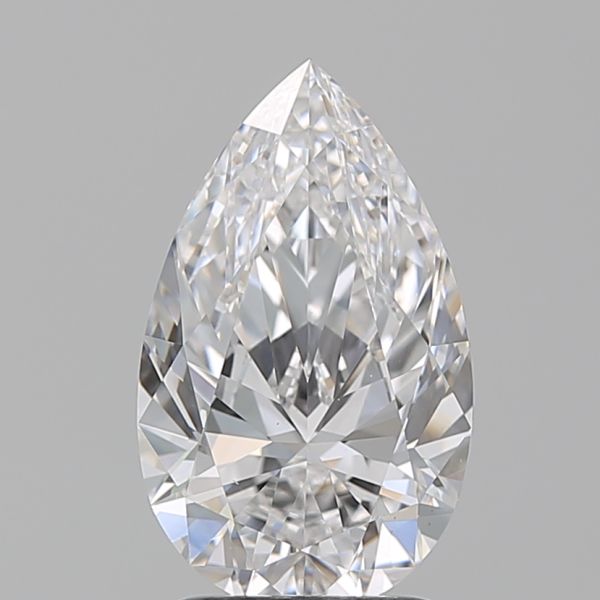 PEAR 2.02 E VS1 --EX-EX - 100759747618 GIA Diamond
