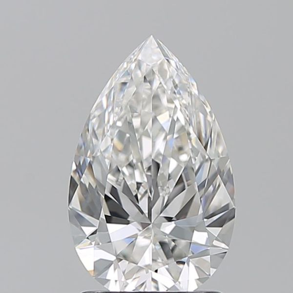 PEAR 1.52 F VVS1 --EX-EX - 100759764563 GIA Diamond