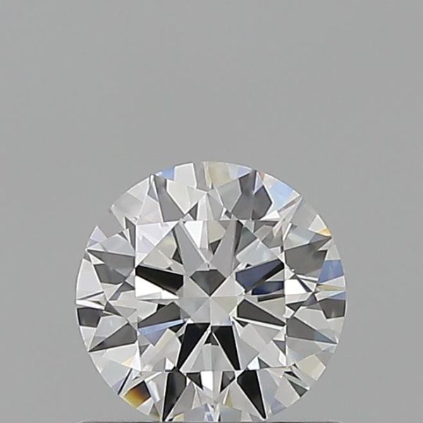 ROUND 0.61 F VVS2 EX-EX-EX - 100759768418 GIA Diamond
