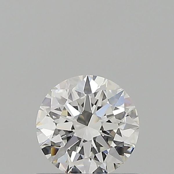 ROUND 0.53 F VVS1 EX-EX-EX - 100759914194 GIA Diamond