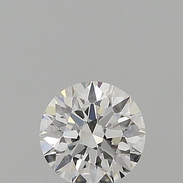 ROUND 0.57 F VVS2 EX-EX-EX - 100759989326 GIA Diamond