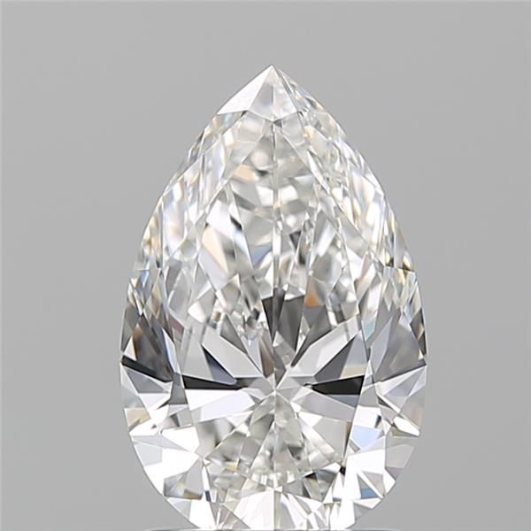 PEAR 1.7 F VVS1 --EX-EX - 100760045176 GIA Diamond