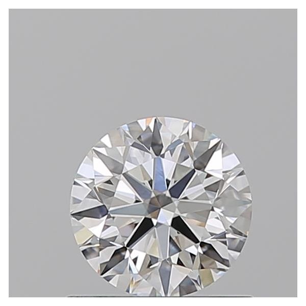 ROUND 0.72 F VVS2 EX-EX-EX - 100760056102 GIA Diamond