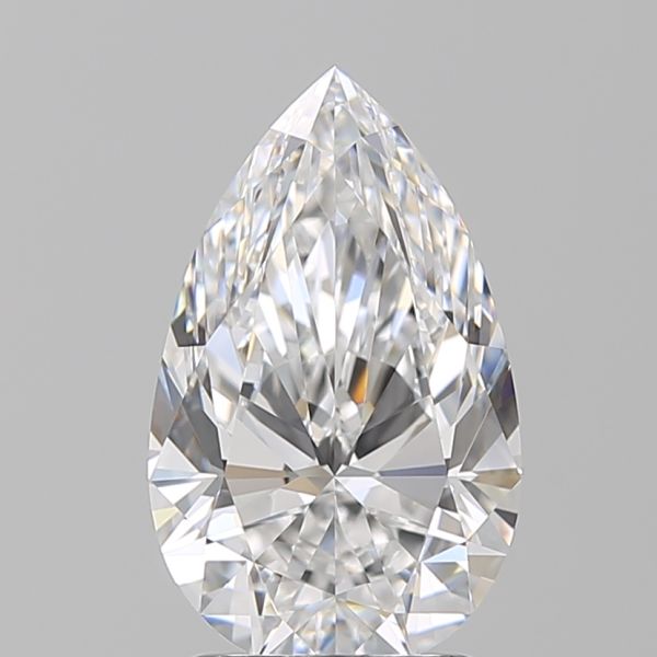 PEAR 2.2 D VVS1 --EX-EX - 100760083700 GIA Diamond