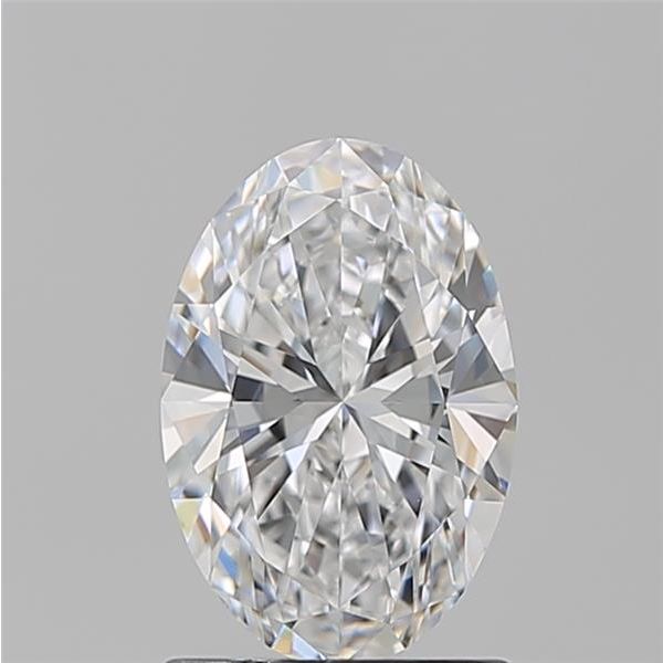 OVAL 1.31 D VVS1 --EX-EX - 100760091417 GIA Diamond