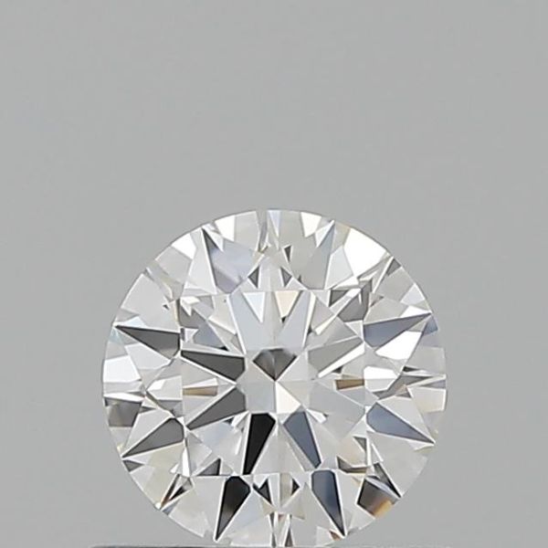 ROUND 0.6 F VVS2 EX-EX-EX - 100760131918 GIA Diamond