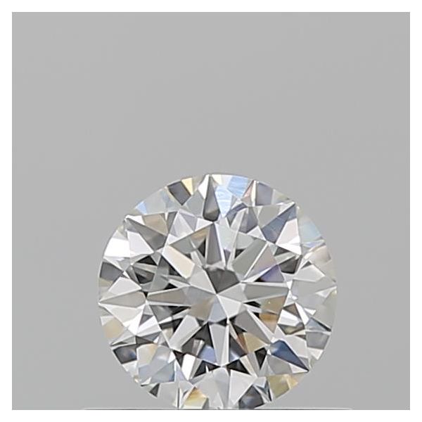 ROUND 0.53 F VVS2 EX-EX-EX - 100760261638 GIA Diamond