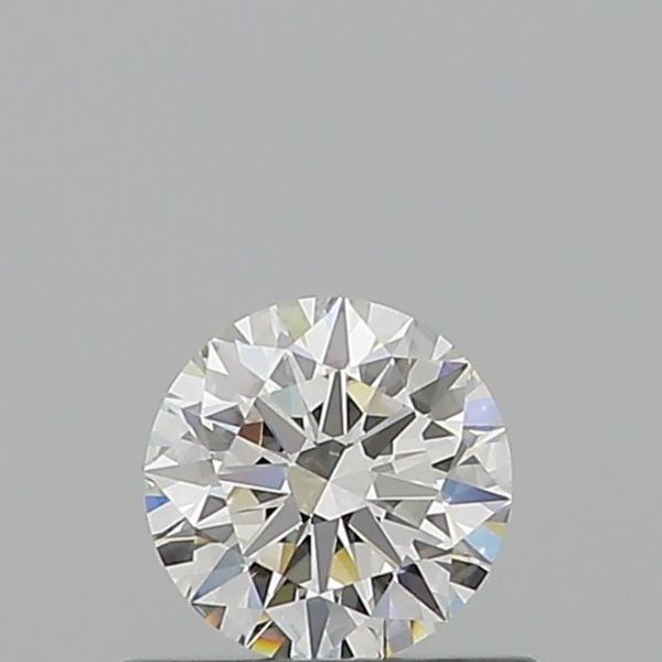 ROUND 0.53 F VVS2 EX-EX-EX - 100760277982 GIA Diamond