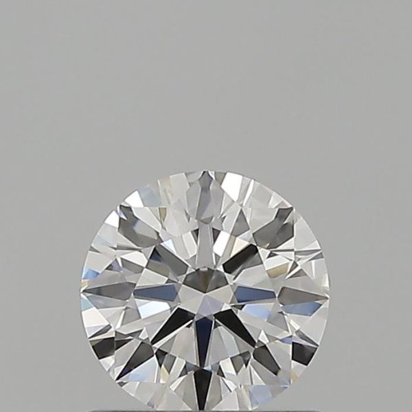 ROUND 0.67 F VVS2 EX-EX-EX - 100760291689 GIA Diamond