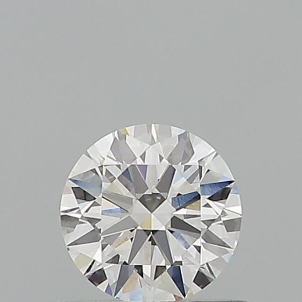 ROUND 0.61 E VVS2 EX-EX-EX - 100760308165 GIA Diamond