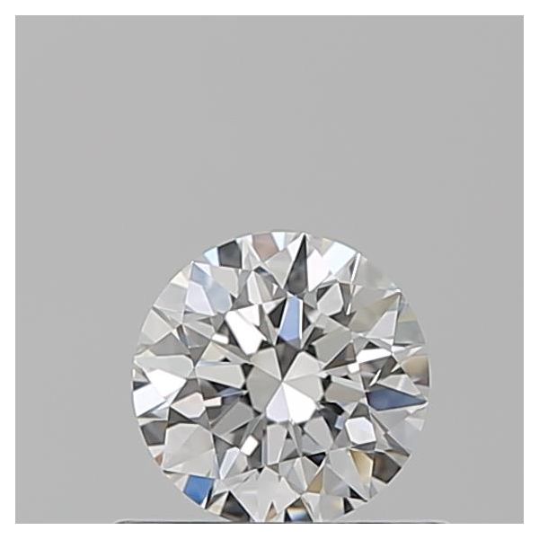 ROUND 0.53 F VVS1 EX-EX-EX - 100760329397 GIA Diamond