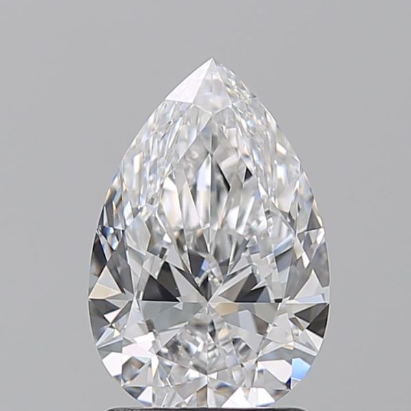 PEAR 1.58 D VS1 --EX-EX - 100760357052 GIA Diamond