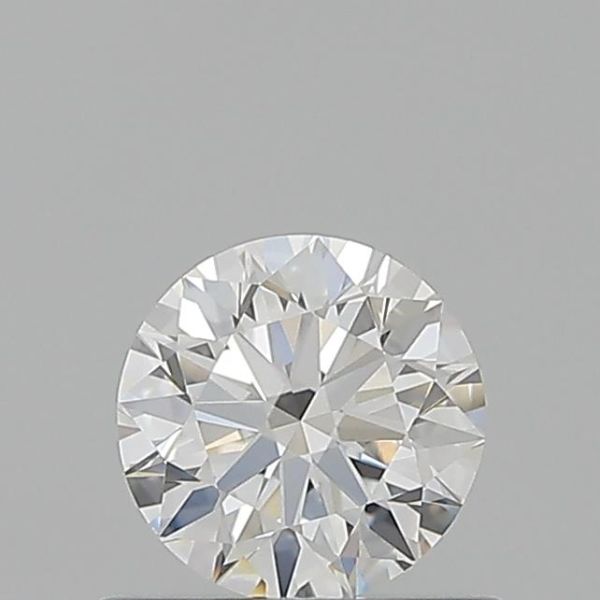 ROUND 0.6 F VVS1 EX-EX-EX - 100760377845 GIA Diamond